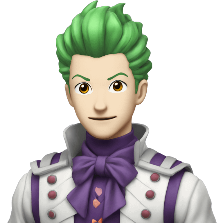 Hisoka from hunter c hunter  emoji