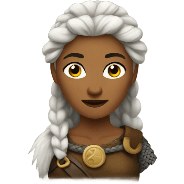 Viking woman emoji