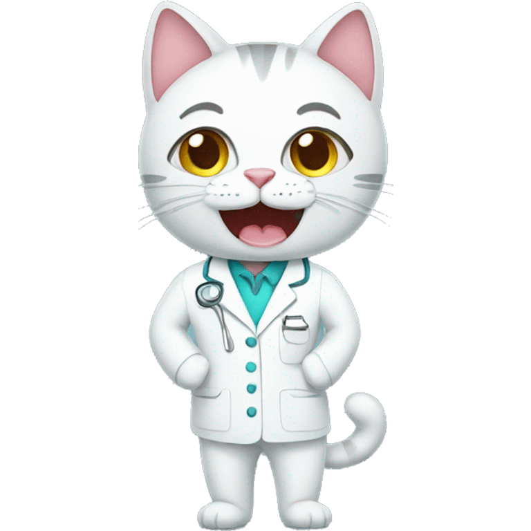 dentist-cat emoji