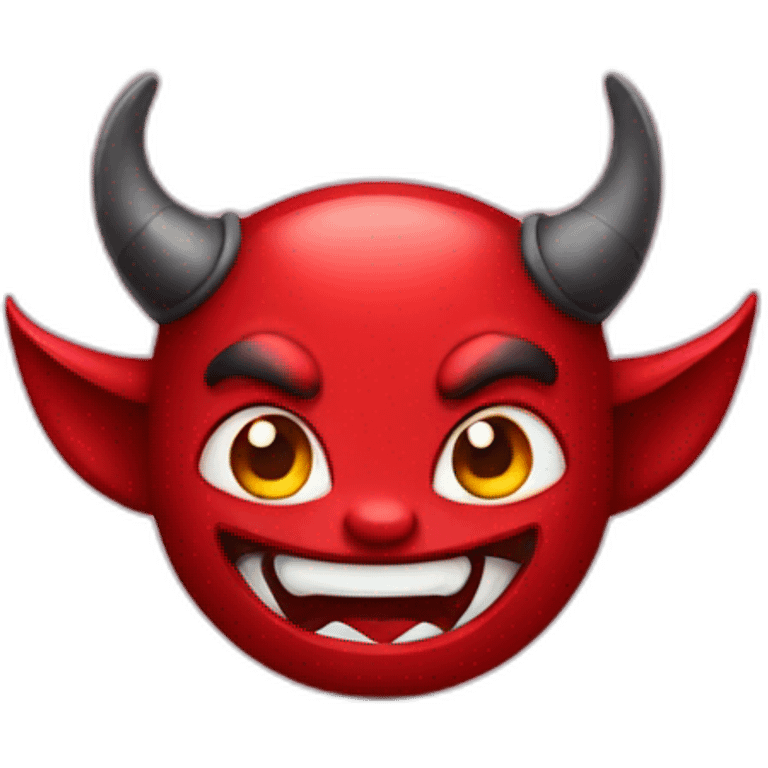 Cute devil emoji