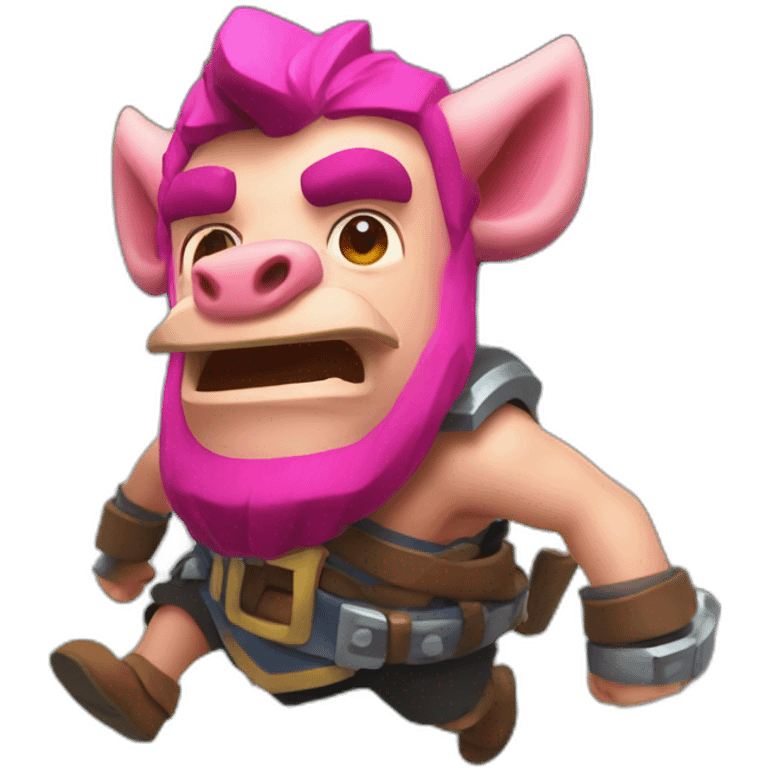 Clash royale hog rider emoji