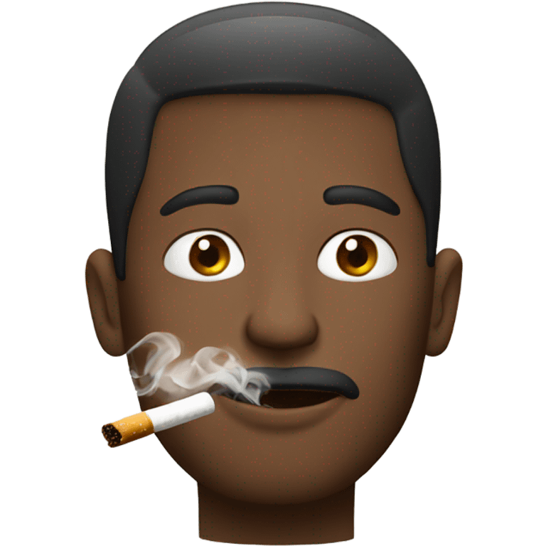 Guy smoking emoji