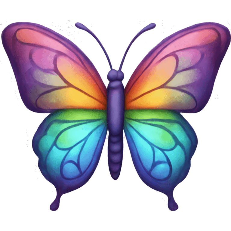 Chakra butterfly emoji