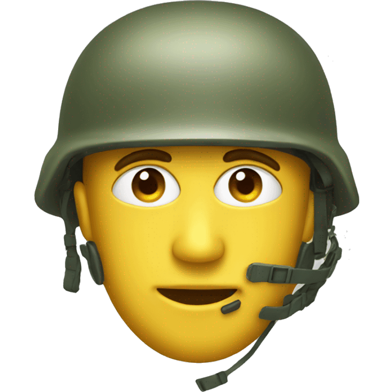 army helmet emoji