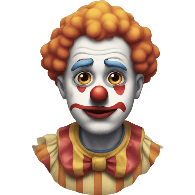 sad clown emoji