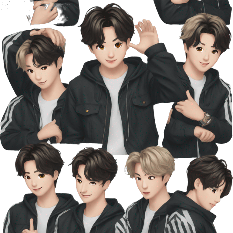 JUNGKOOK BTS emoji