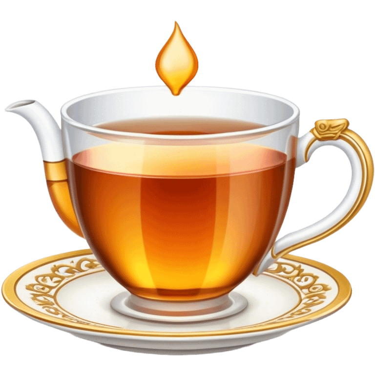 Tea in a royal style emoji