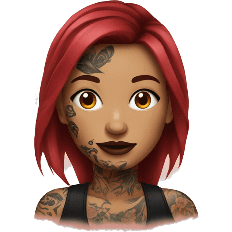 tattooed-woman emoji