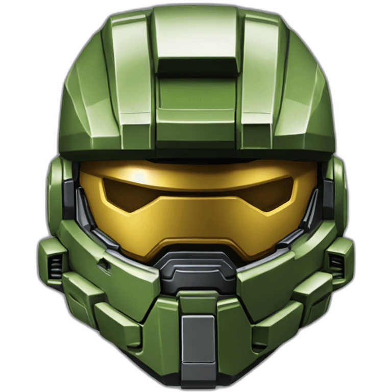 Master chief head Halo 4 emoji