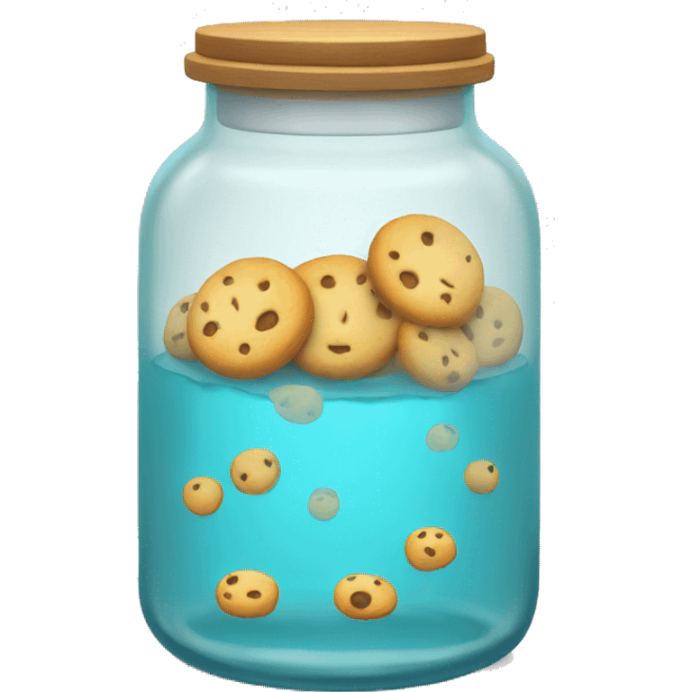 glass cookie jar emoji