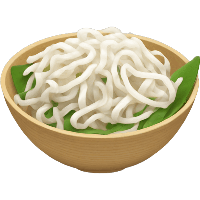 Rice noodle emoji