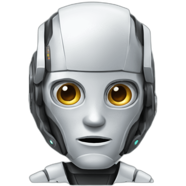 I am not a robot (but I am clearly a robot) emoji