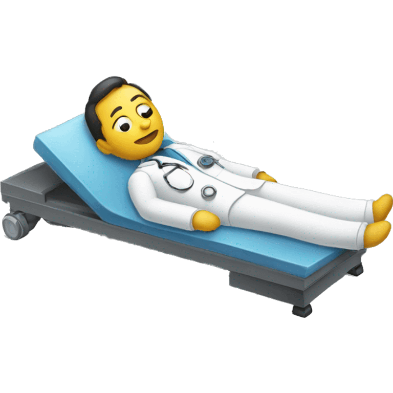 science person lying down emoji