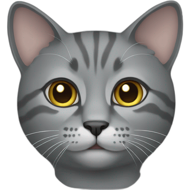 gray cat emoji