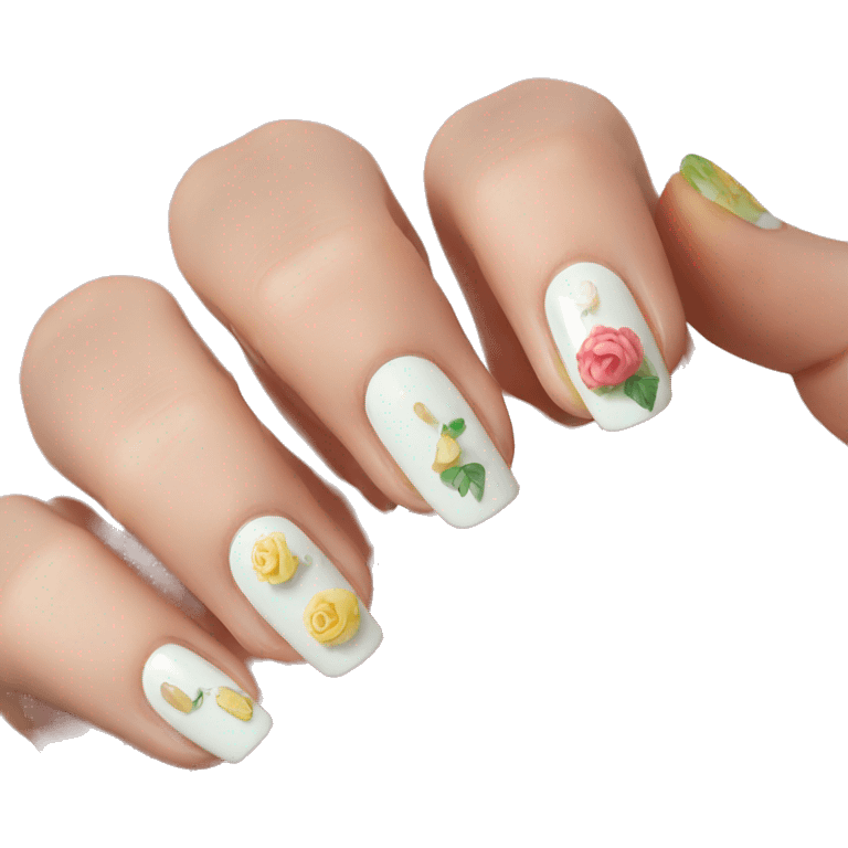 nail art emoji