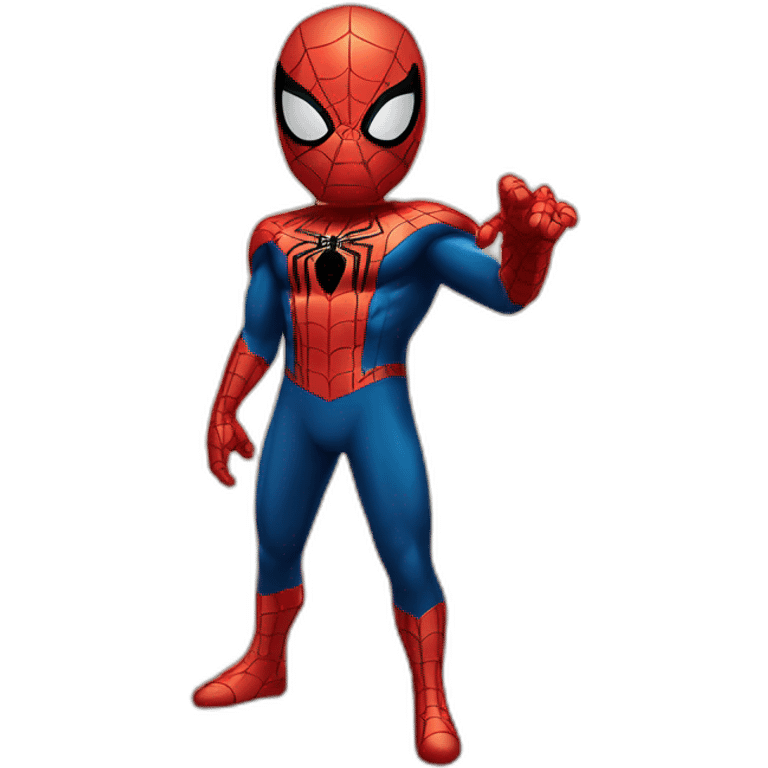 Spider man en armure emoji