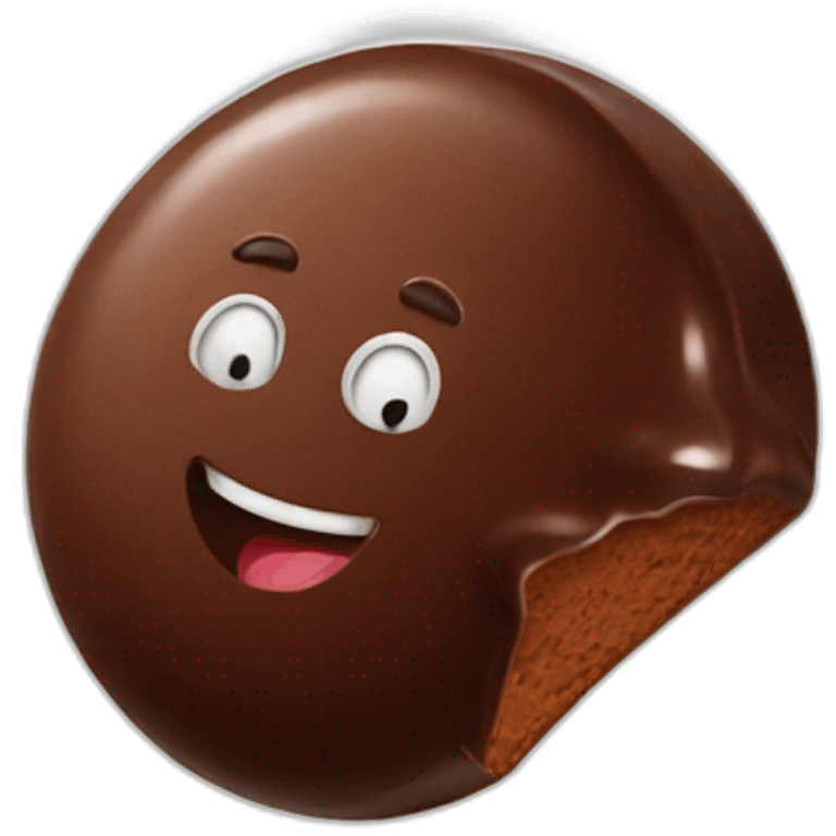 chocolate candy emoji