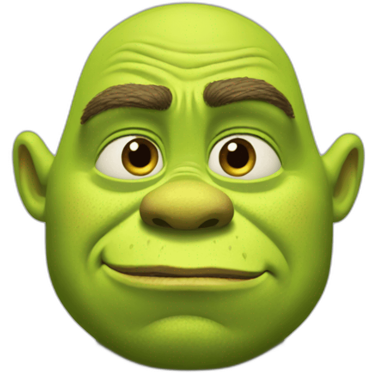 sad shrek emoji