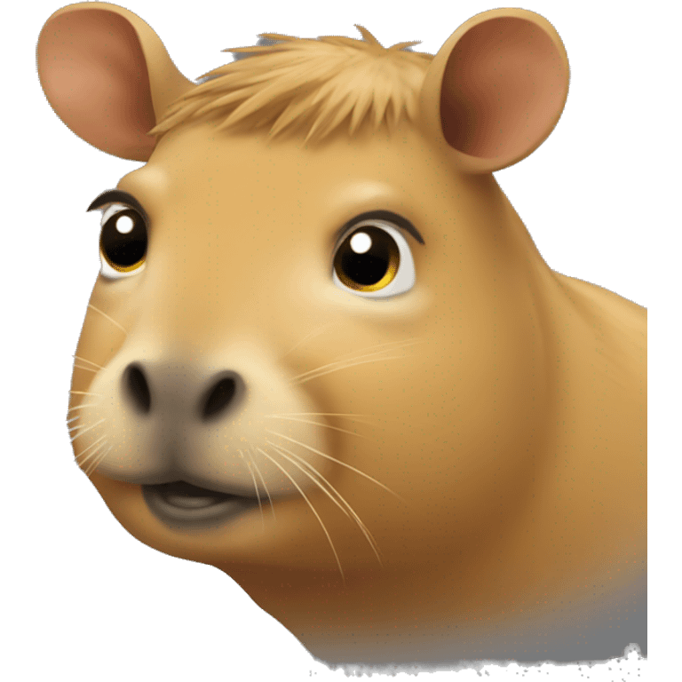 emoji capivara dourada emoji