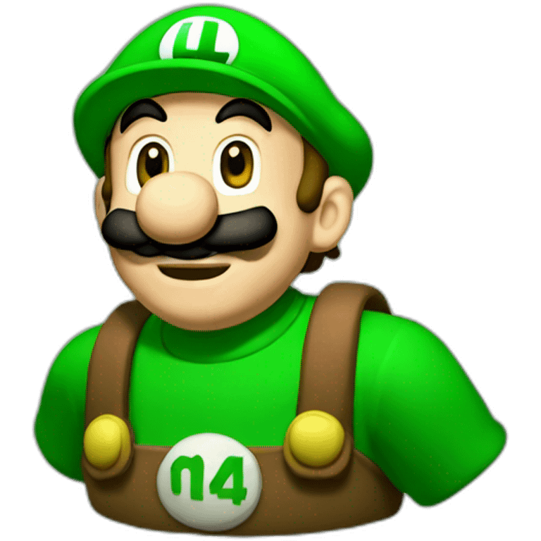 luigi Mario bros emoji