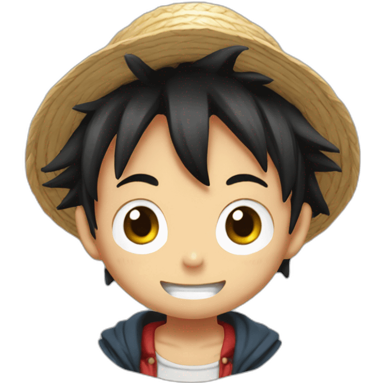 Mini luffy mignon emoji