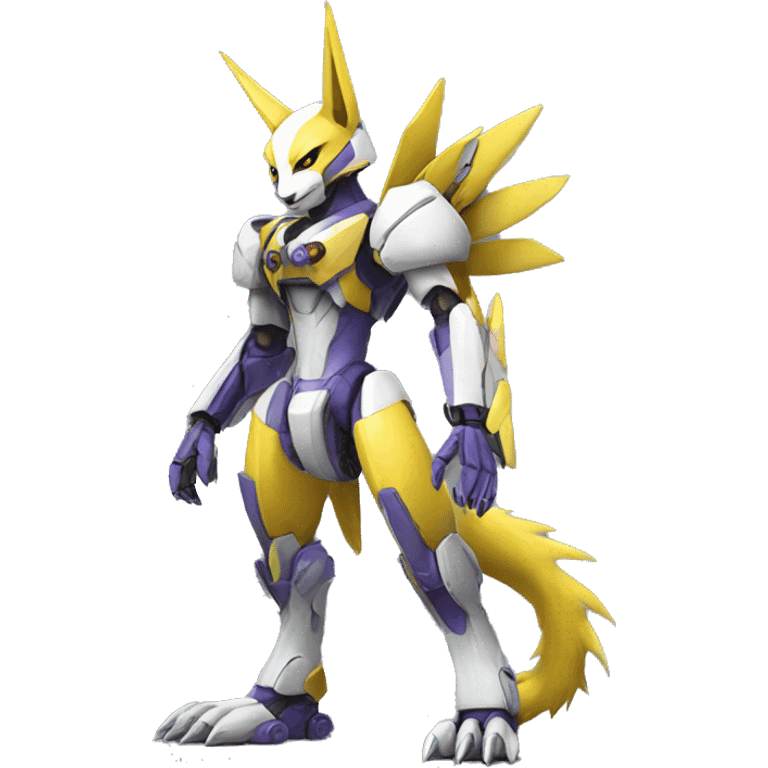 Renamon-Mecha full body emoji