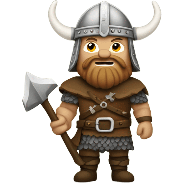 Viking in woods emoji