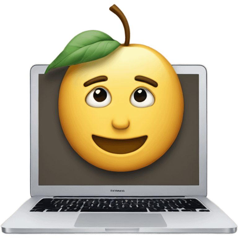 mac book and ipad and iphone emoji