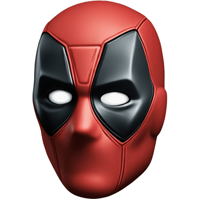 a deadpool head with a like emoji