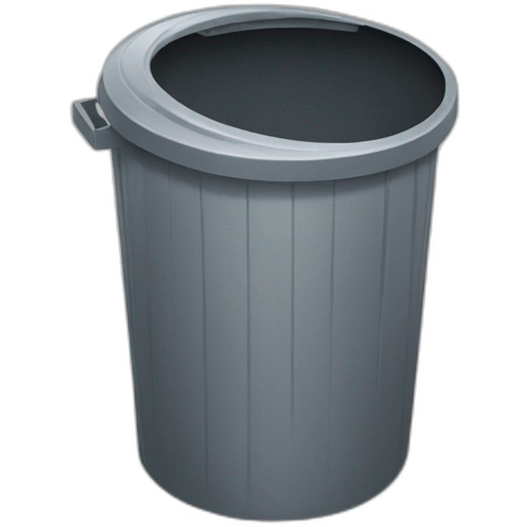 Trash can emoji