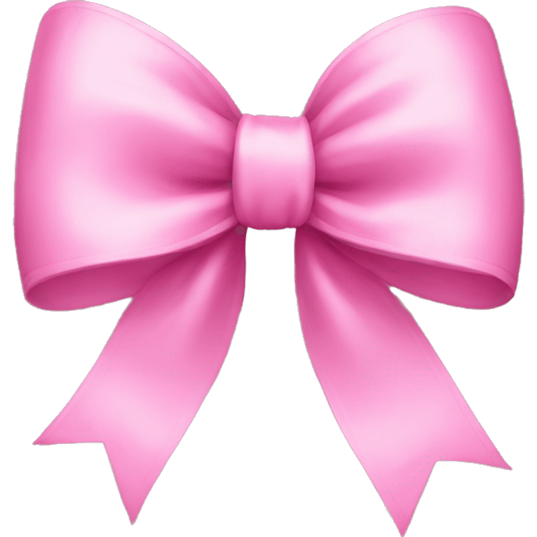 Pink bow emoji