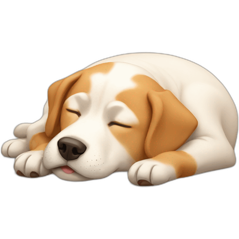 sleeping dog emoji