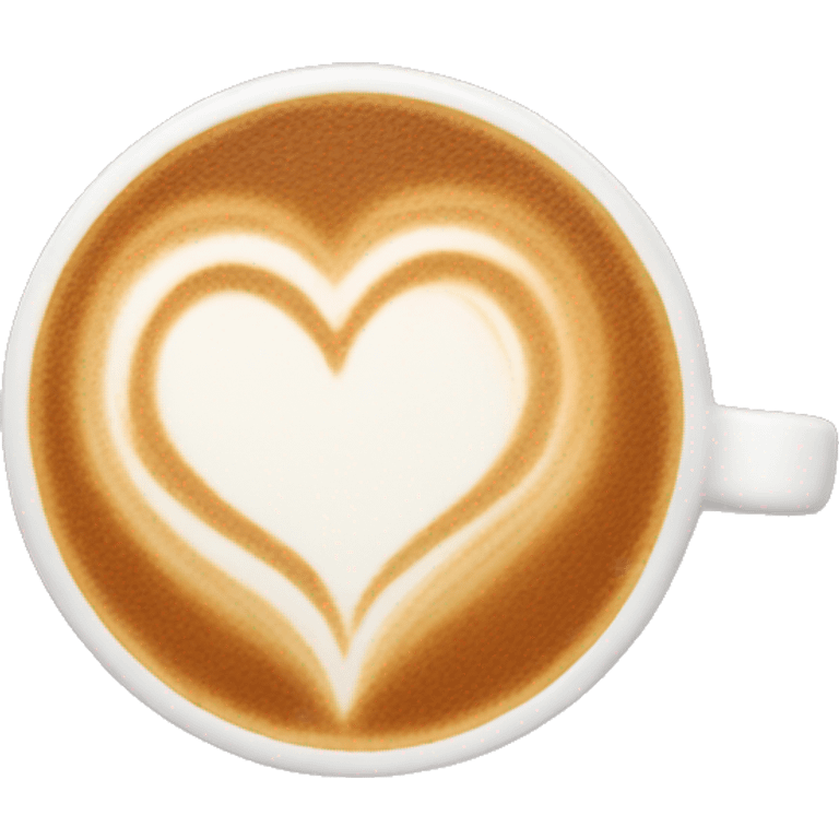 Latte heart emoji