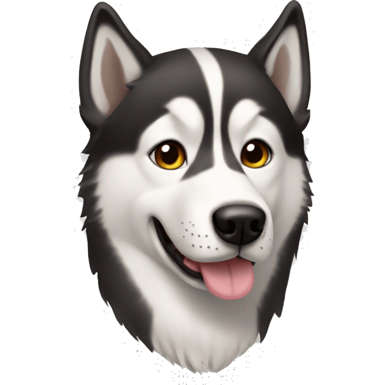 Dog husky emoji