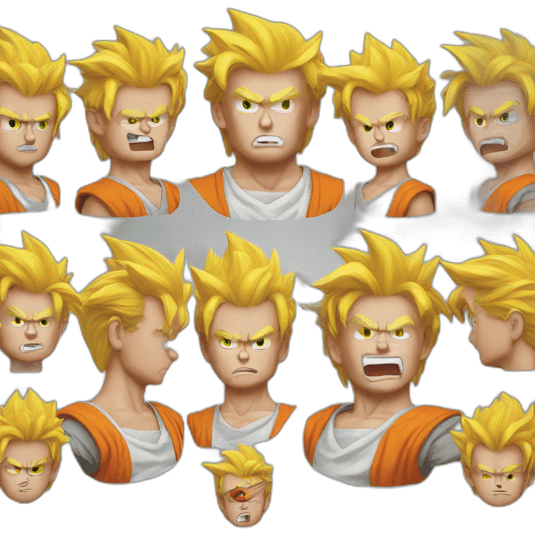 Donald Trump goku emoji