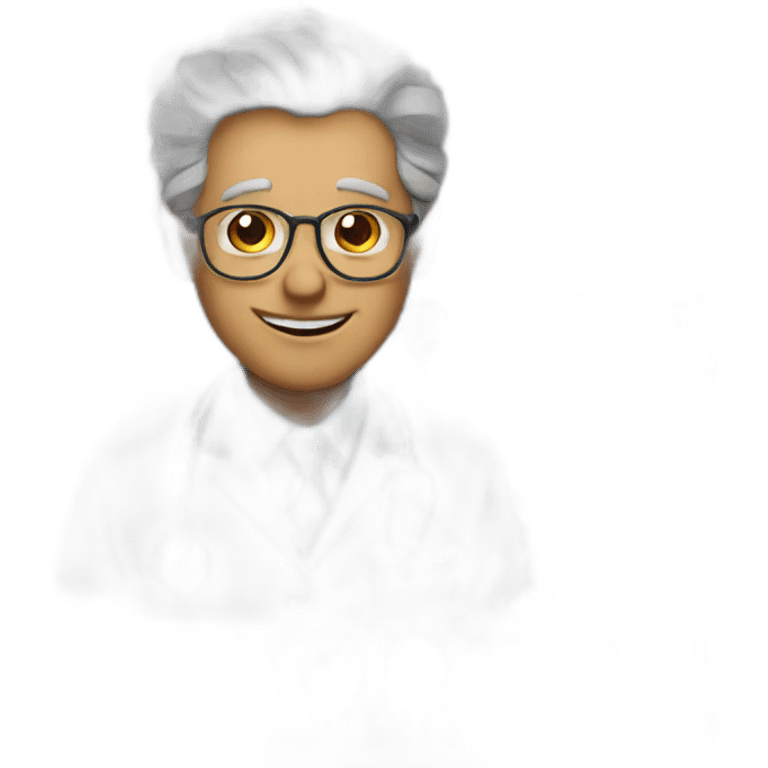 Crazy doctor emoji