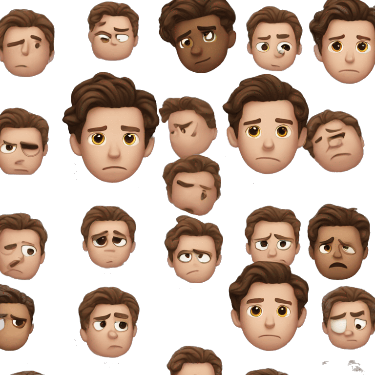 Emoji Tom holland sad emoji