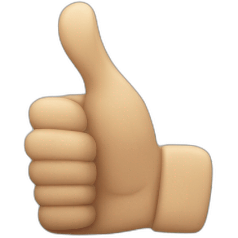 thumbs up emoji with extra internet emoji