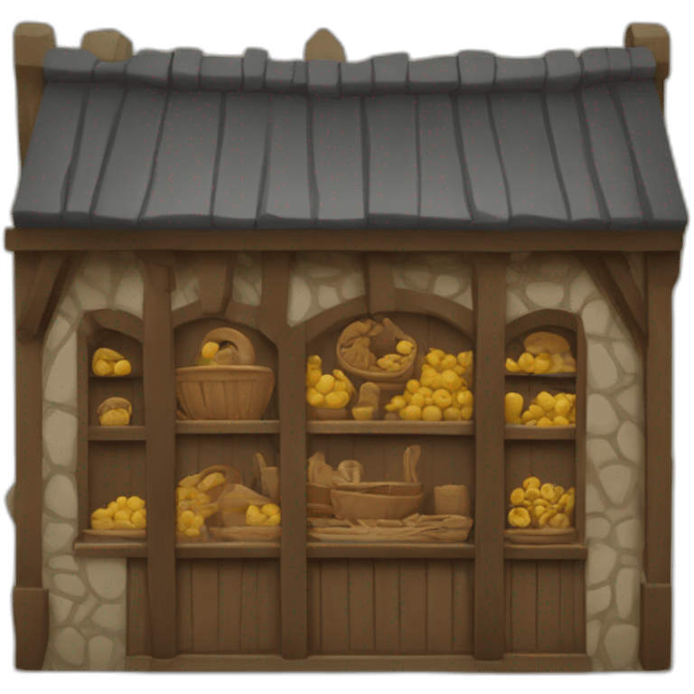 medieval shop facade emoji