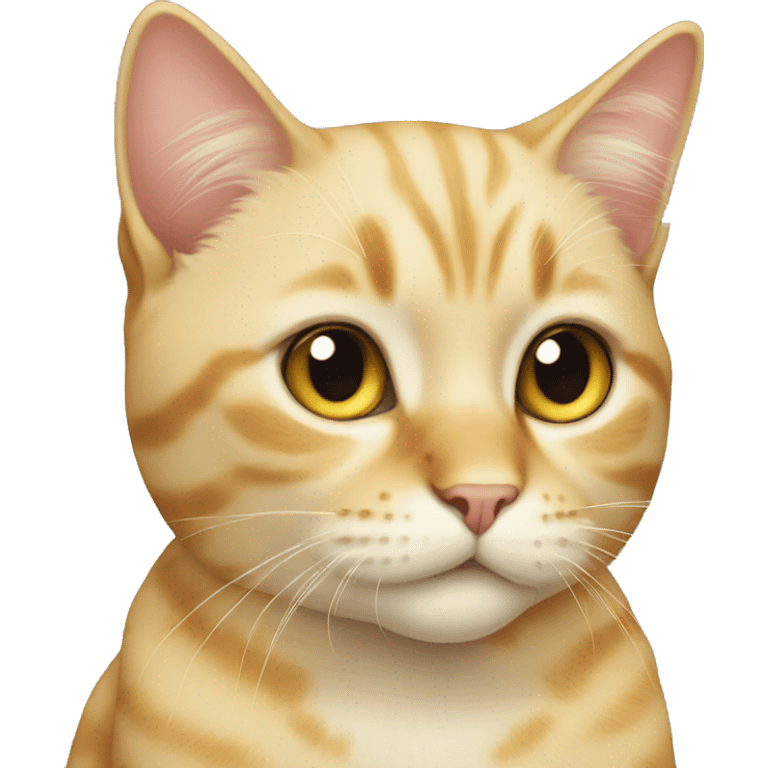 Blond cat  emoji