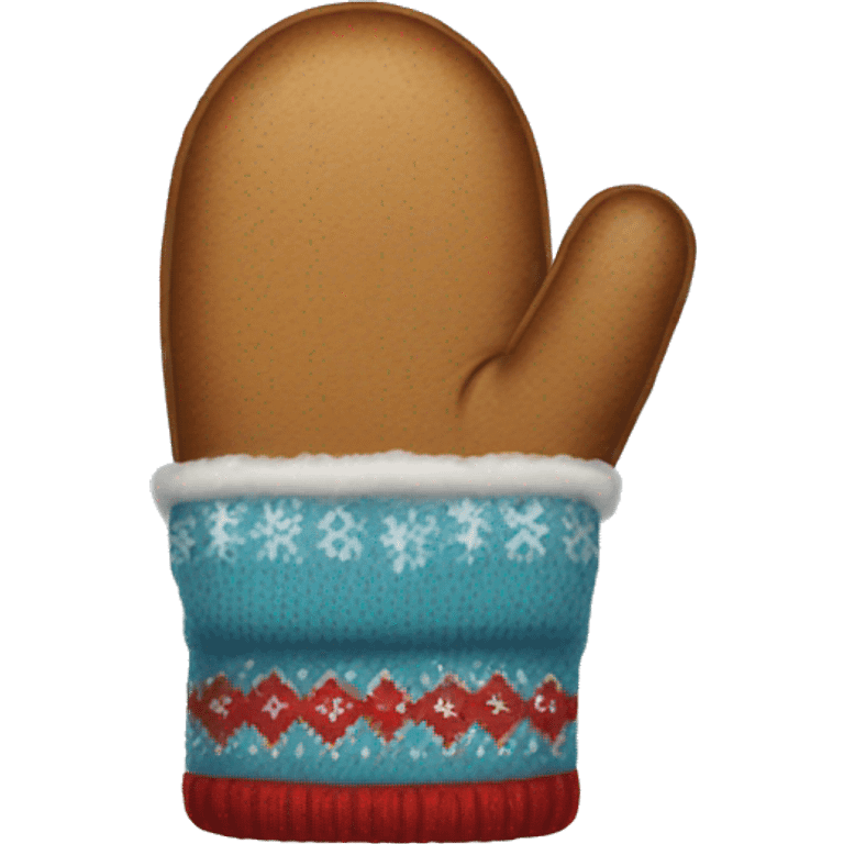 Winter mittens  emoji