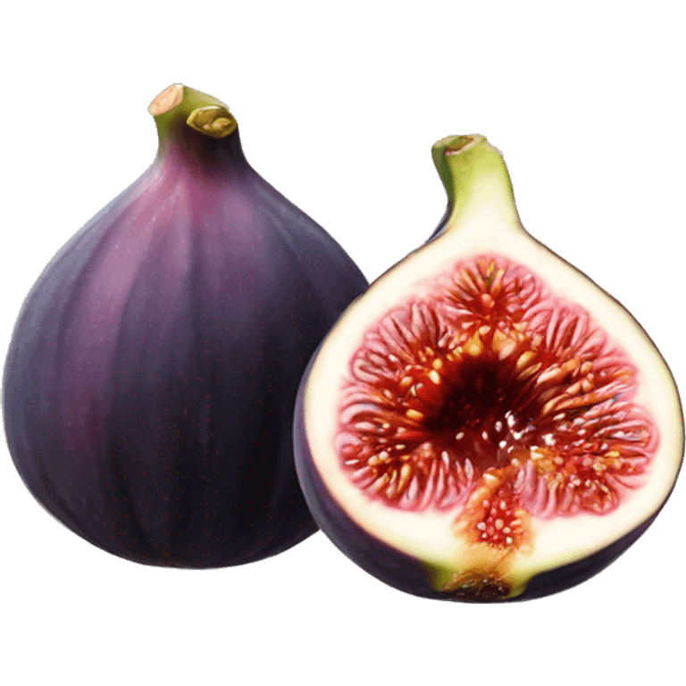 fig the fruit emoji