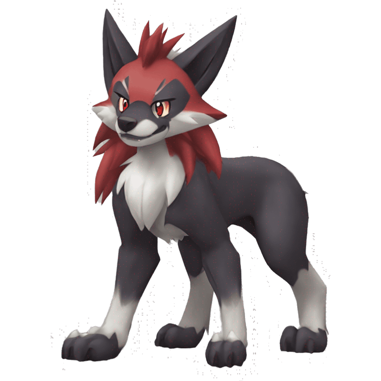  Incineroar Zoroark Lycanroc Nickit Fakemon emoji