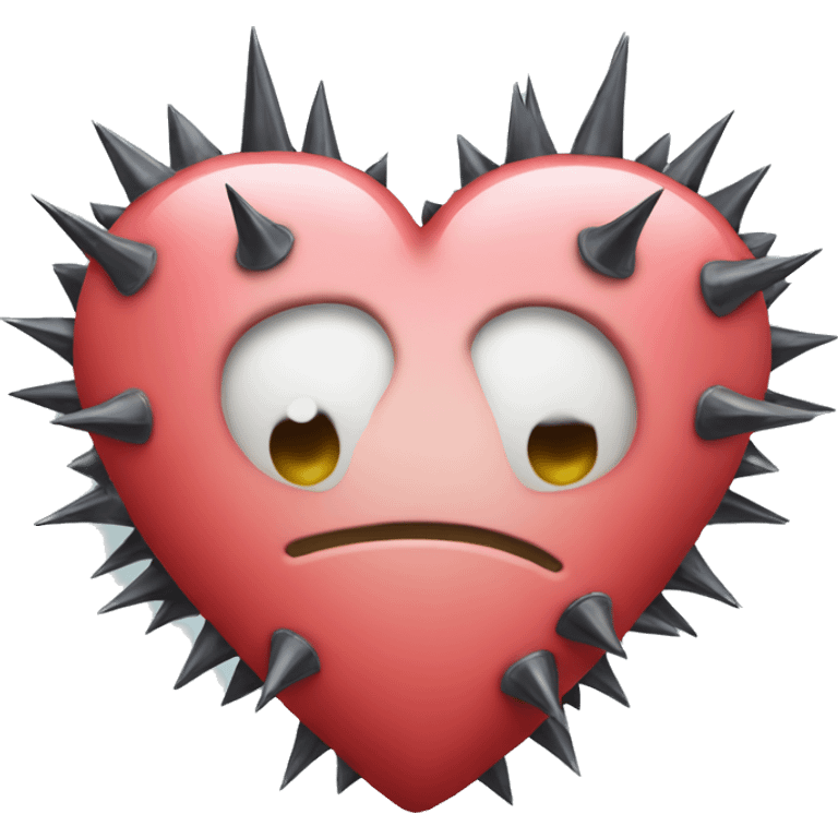 Heart with spikes  emoji