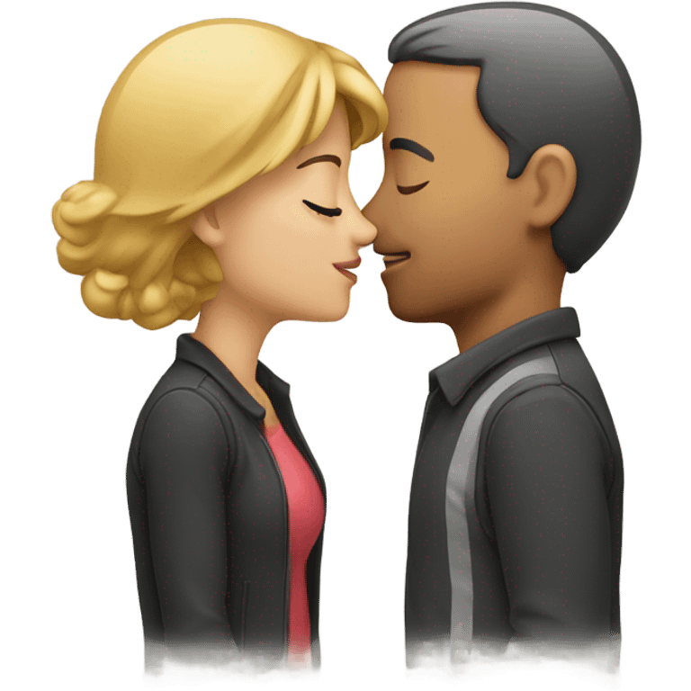 Couple kissing  emoji