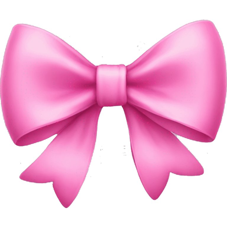 Pink bow emoji