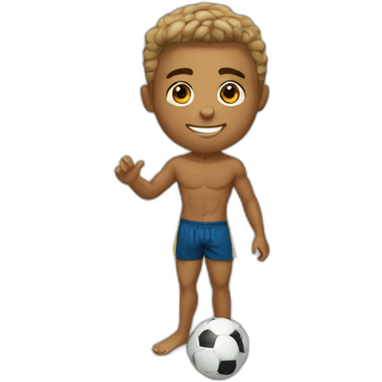 Ronaldo a la piscine emoji