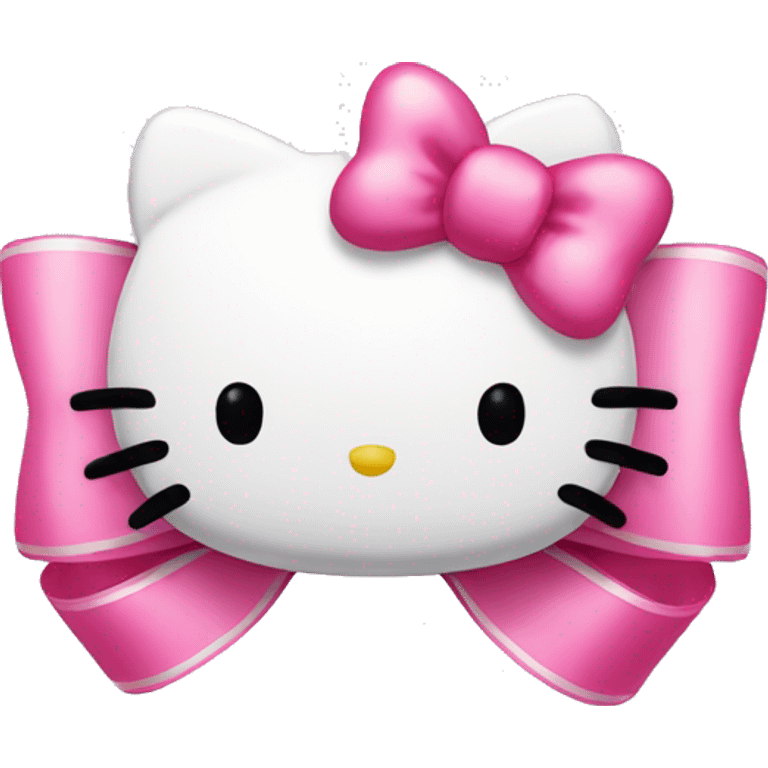 hello kitty bow emoji