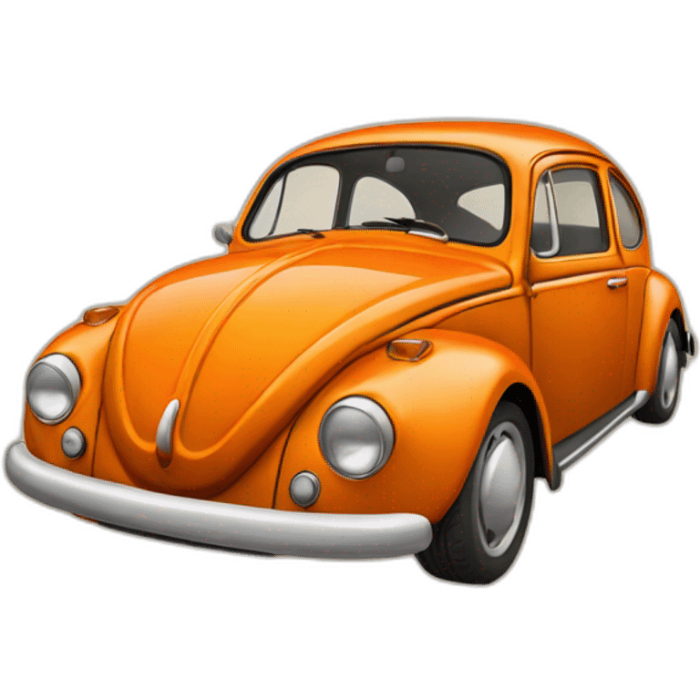 Fusca orange emoji