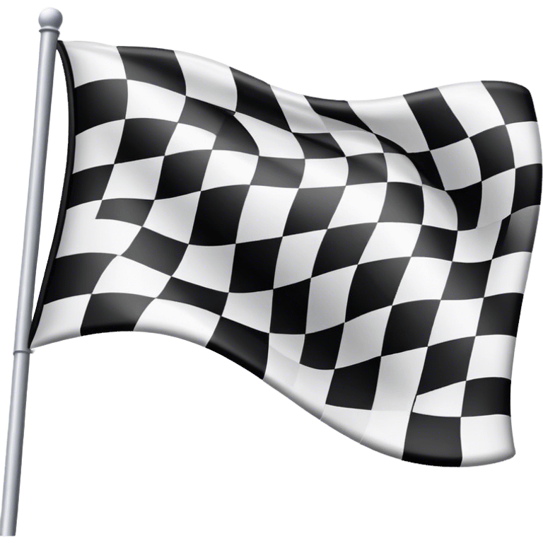 checkered flag emoji